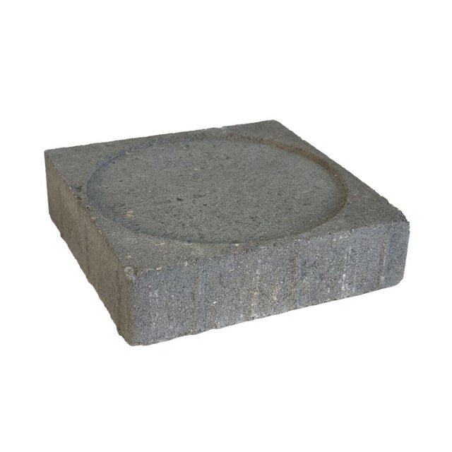Dalle stabilisatrice pour plot - Béton - 24 x 24 x 6 cm