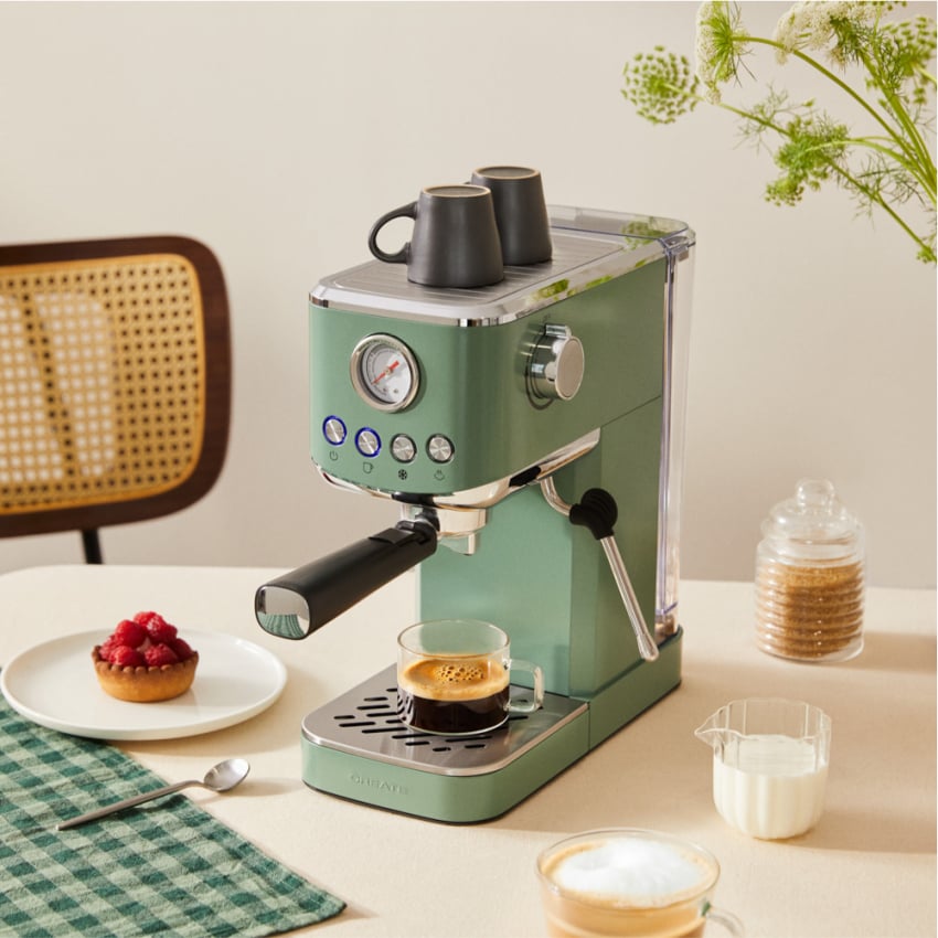 Create - thera classic compact - cafetera express con función de café frío