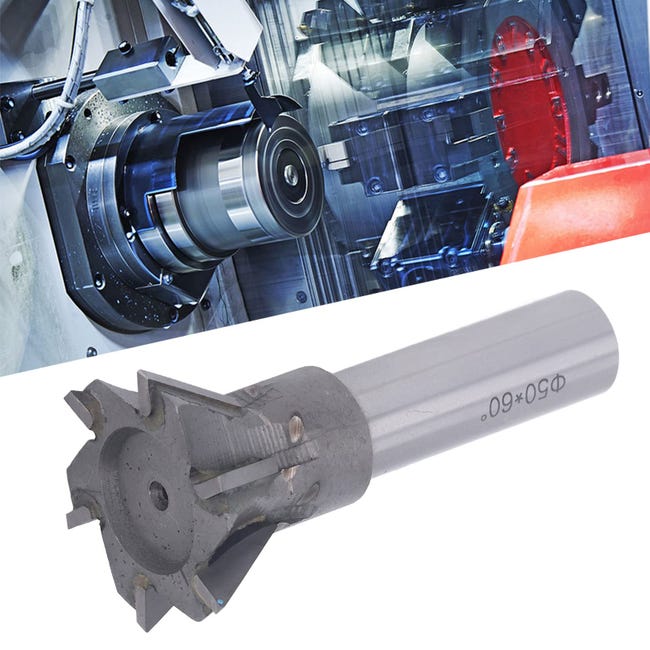 Fresa A Coda Di Rondine HSS Con Codolo Dritto - Utensile Per Fresatura Metallo 45°/60° - Foto 11