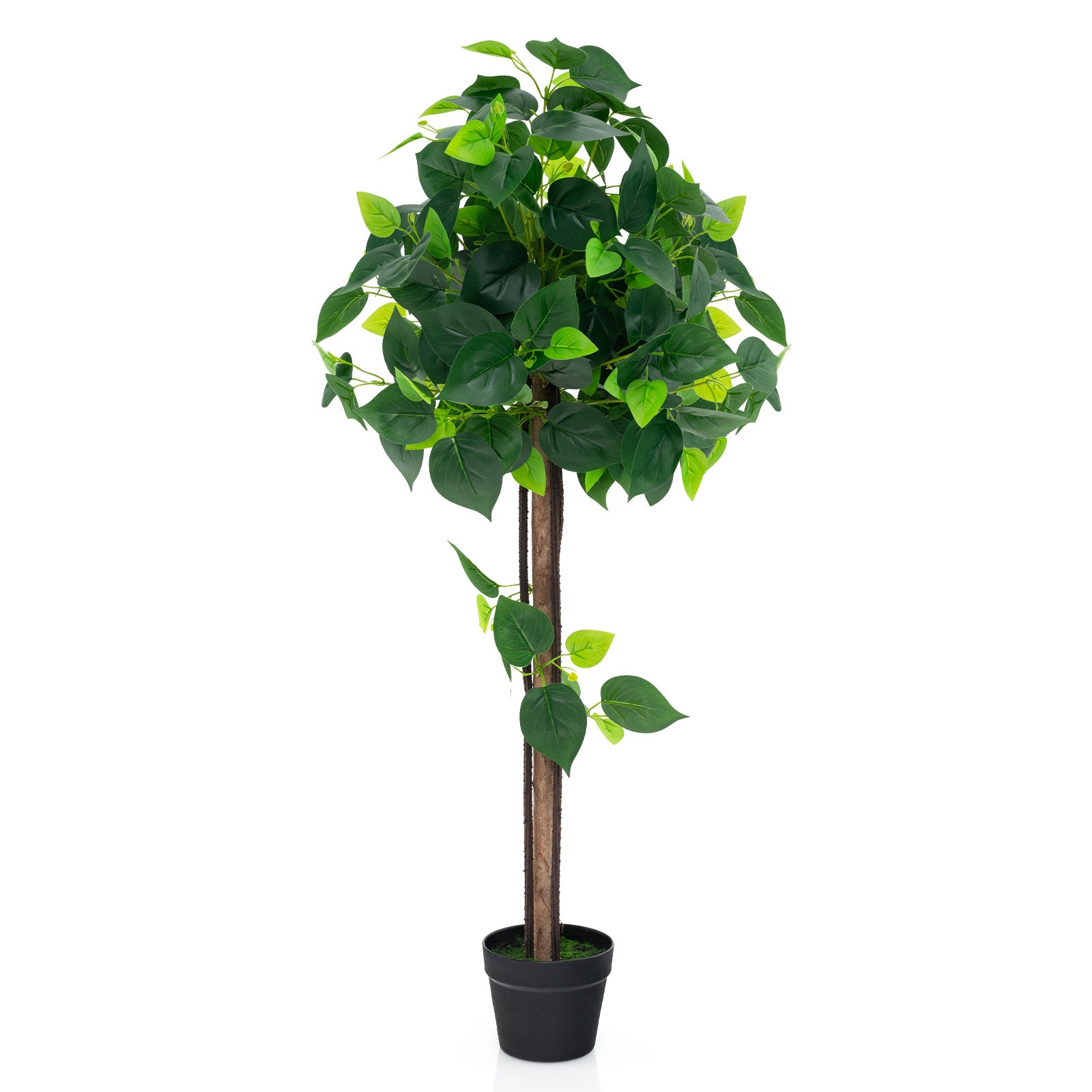 Arbre d'Hortensia Artificiel 114 CM, Faux Arbre en Soie en Pot avec — free download