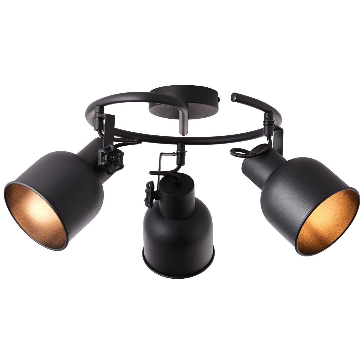 6-płomienna mosiężna lampa sufitowa BRILLIANT Lawry | 6x QT14, G9, 18W, odpowiednia do lamp z trzpieniem (brak w zestawie)