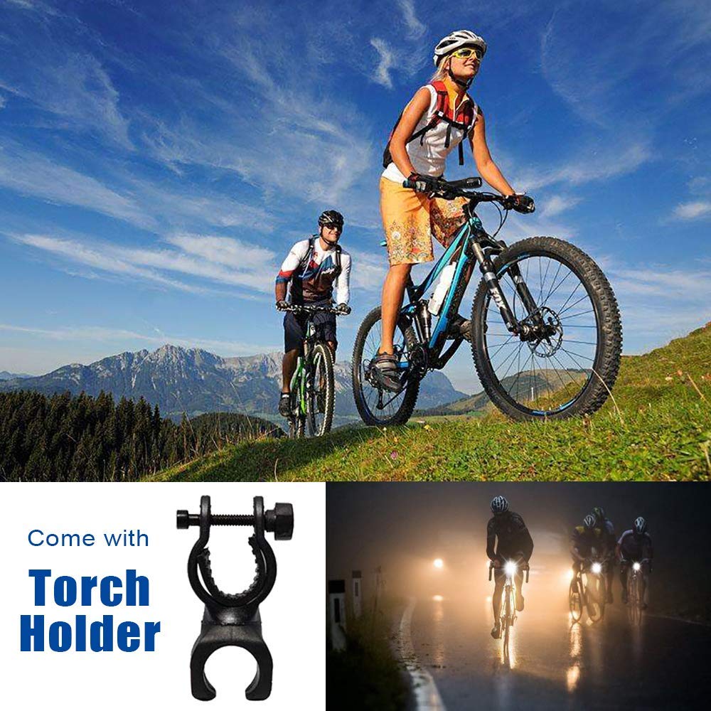 STEEL RECHARGEABLE: torche LED 10W rechargeable avec accessoires - 7