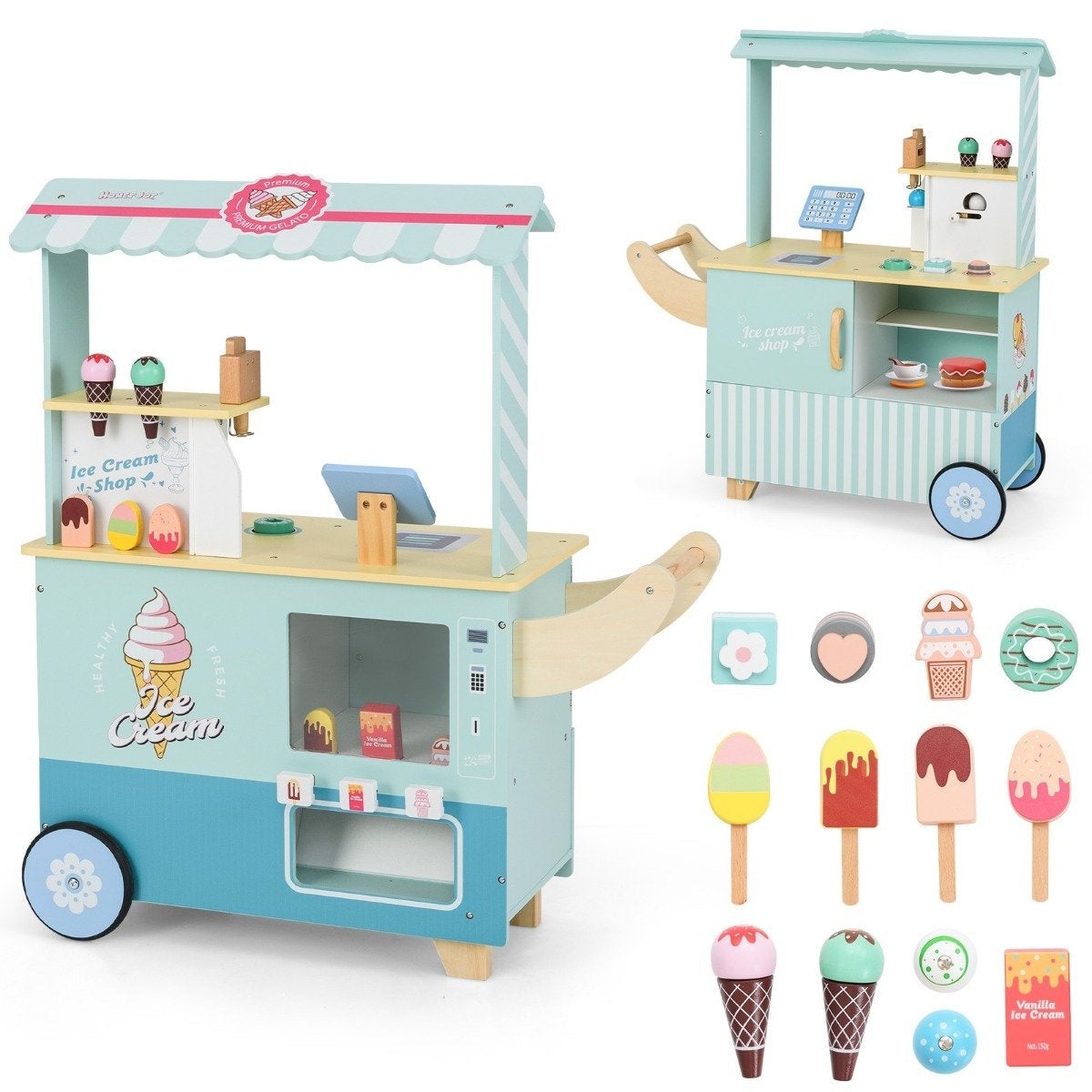 Northio Camión De Helados Infantil De Juguete Con Máquina De Helados , Leroy Merlin