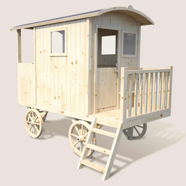 Cabane Enfant Roulotte Carry