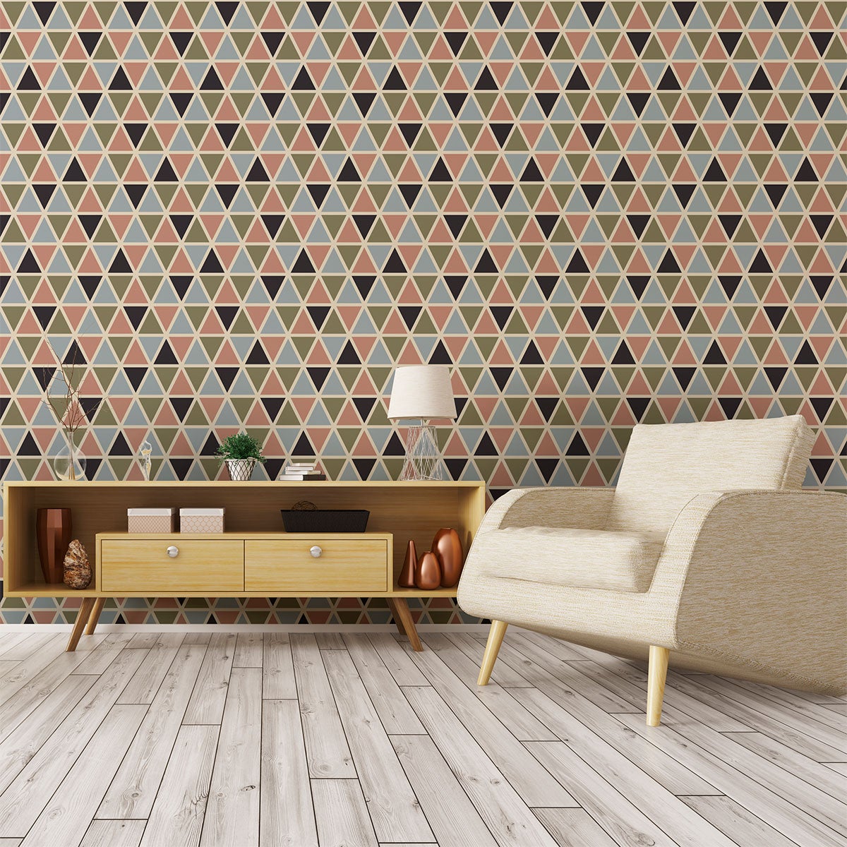 Adesivo arazzo scandinavo Kalmar - Sticker adesivo - adesivi murali - 50x50cm - 3