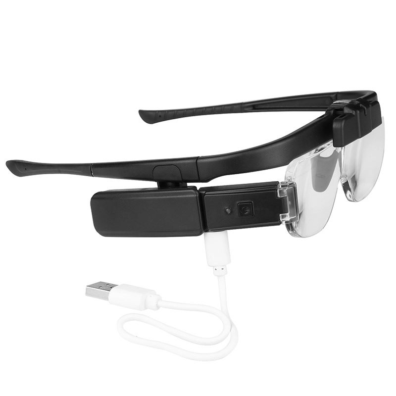Lunette Loupe Eclairante LED Lumières, Loupe Serre-Tête pour