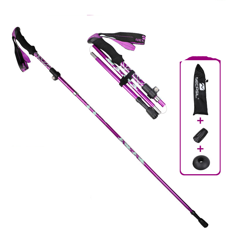 Bâton De Marche Pliable Bâtons De Marche Nordique Pliables 2 Pcs - Ultra-légers En Aluminium 6013, Réglables, Idéaux Randonnée Bâtons Randonnée Aluminium 6013 Ultra-légers