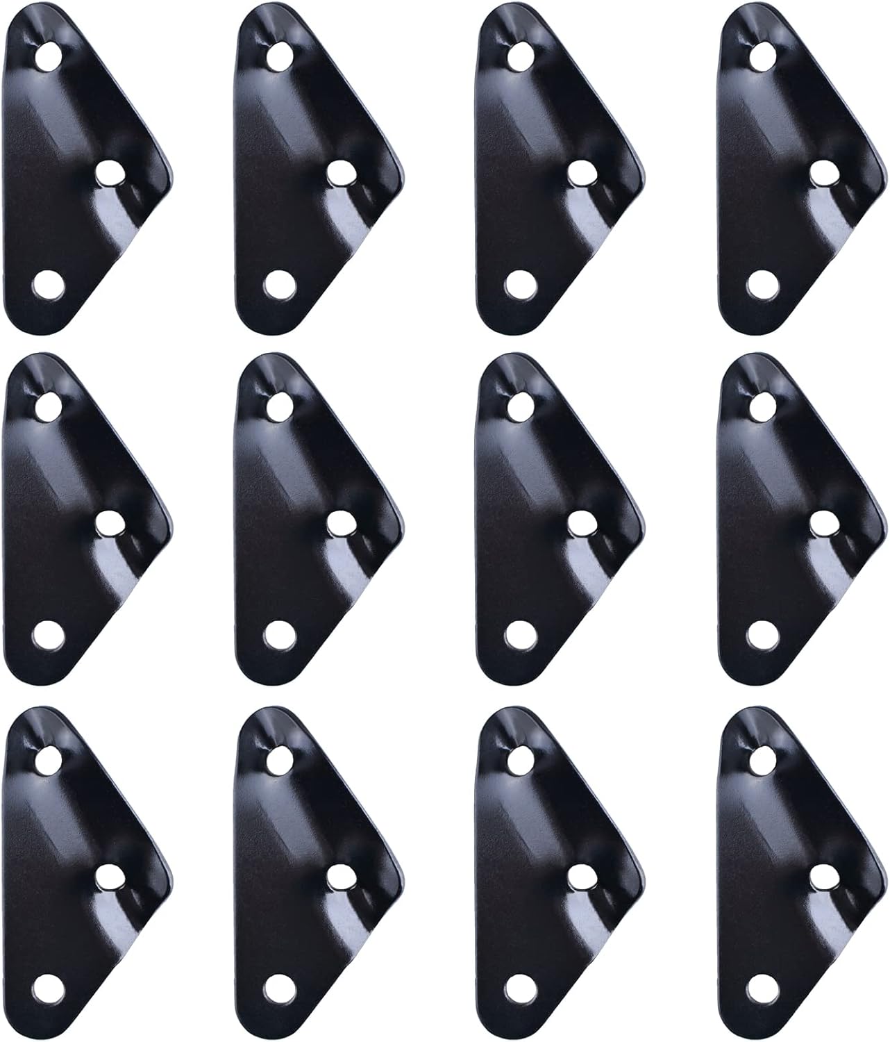 Noir - 12 sztuk napinaczy do lin kempingowych ze stopu aluminium, regulatory do linek odciągowych, napinacze do namiotów, plandek, wędrówek