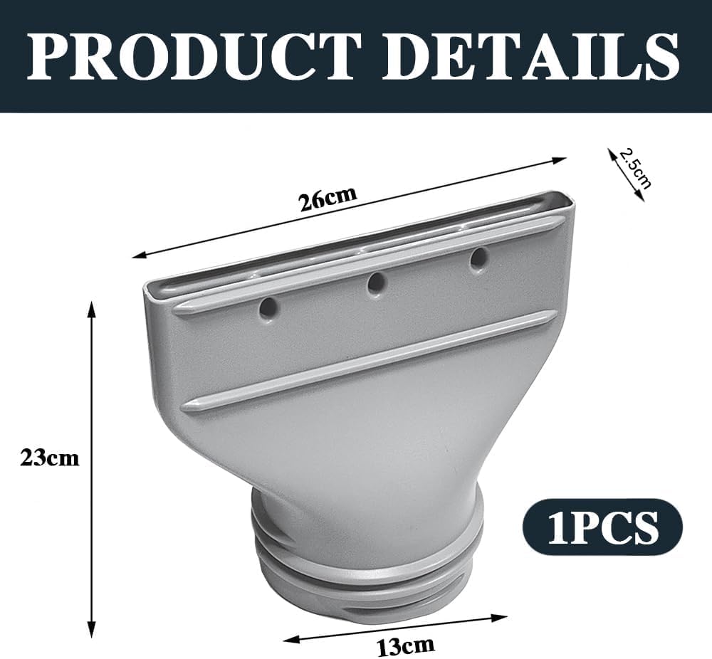 Adaptateur plat pour tuyau d'évacuation de climatisation - 130 mm/150 mm -Pour fenêtres, accessoires pour climatisation mobile, extraction,sèche-linge - 2