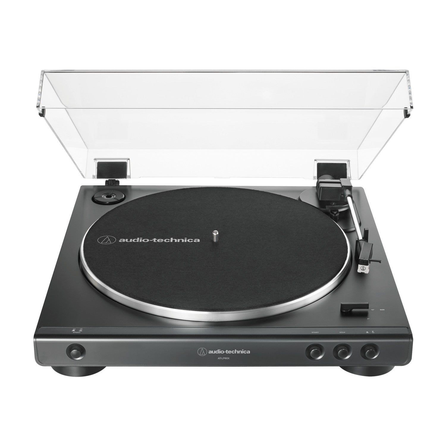 Audio-technica at-lp60x tocadiscos de tracción por correa negro totalmente automático, Versión del anuncio