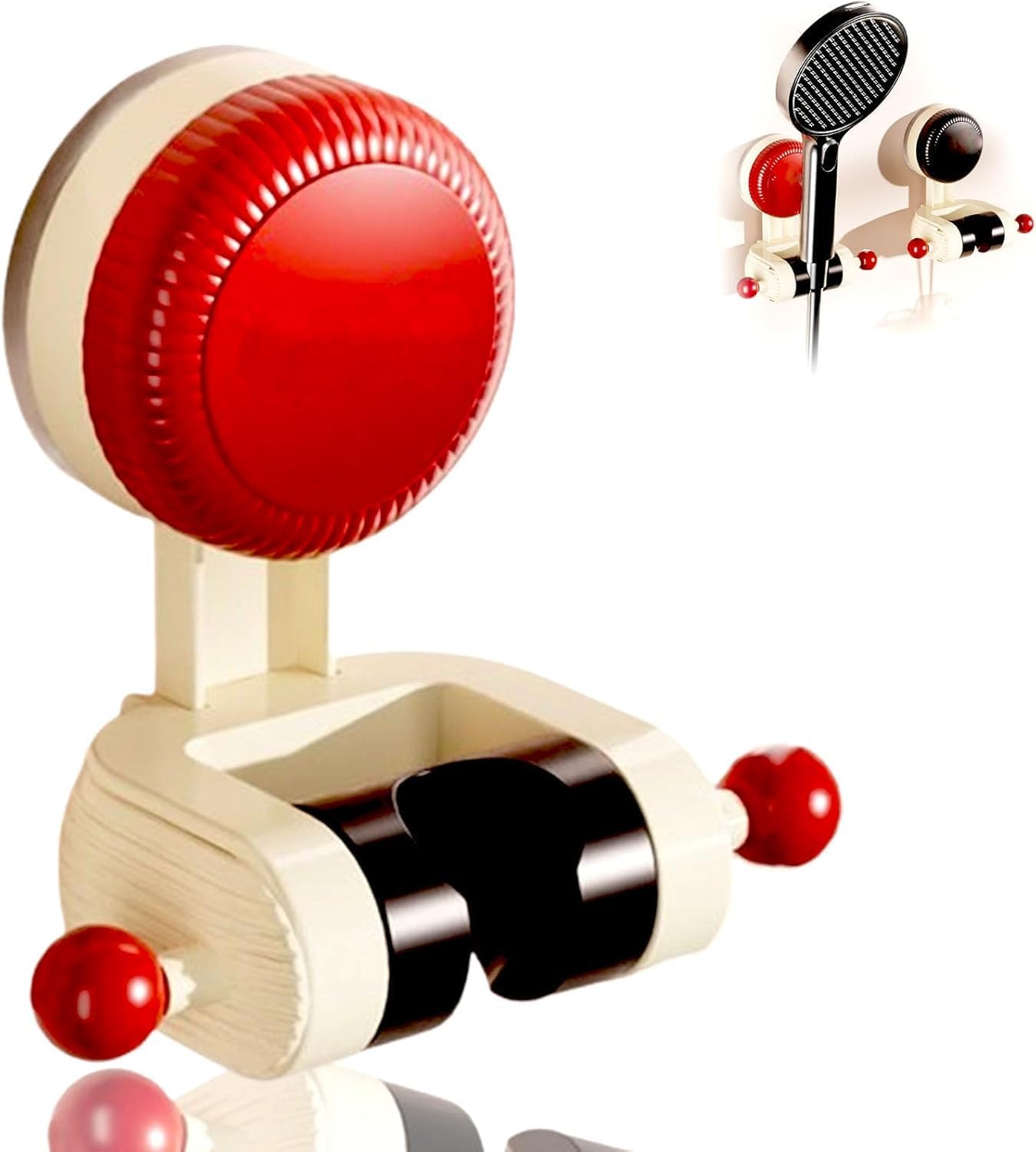 Support De Douchette à Ventouse Chromé