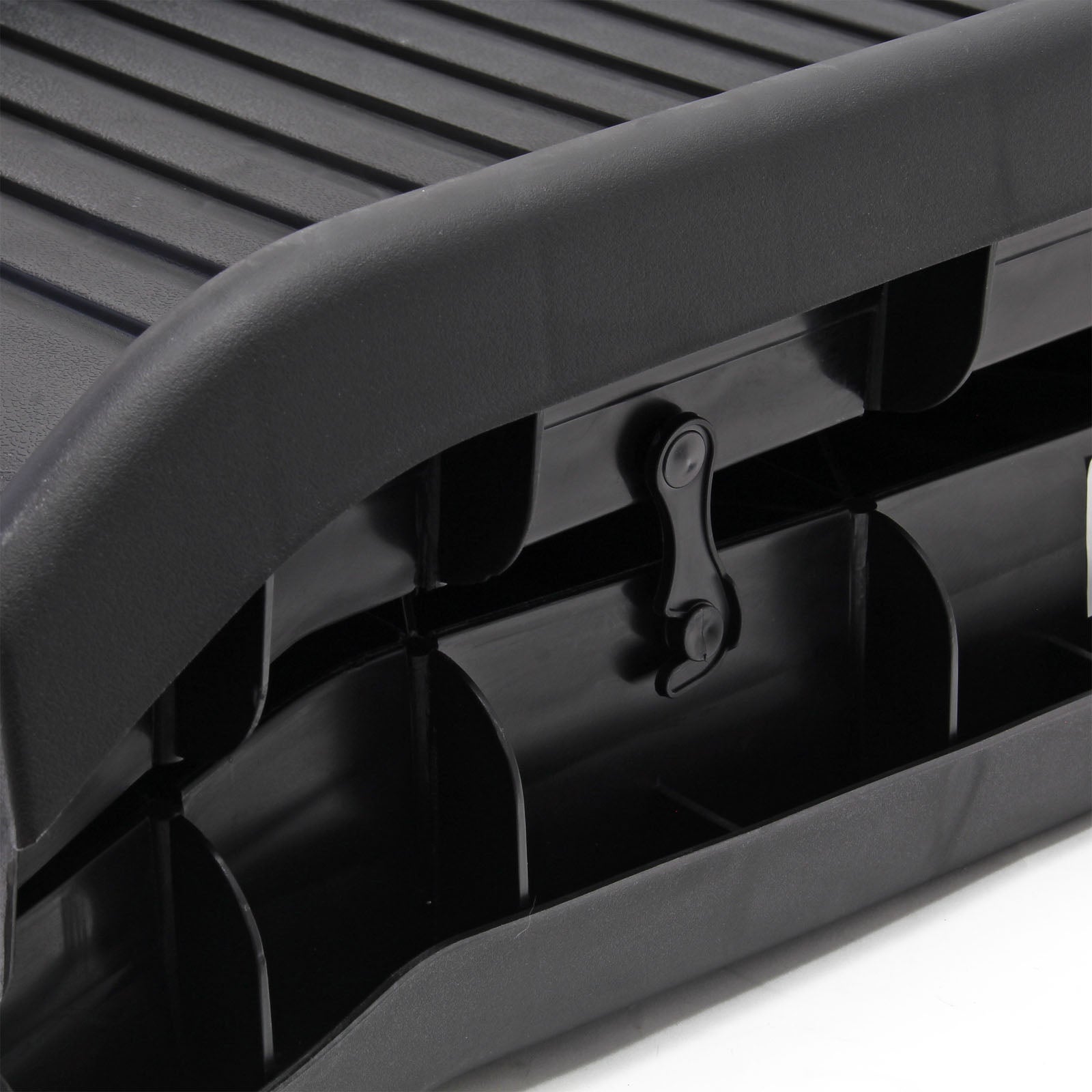 Wiltec Rampe d'accès pour chien et animaux – 1560 x 400 x 100 mm – capacité 90 kg – Une fois pliable – en Plastique robuste – Avec surface antidéra... - 3