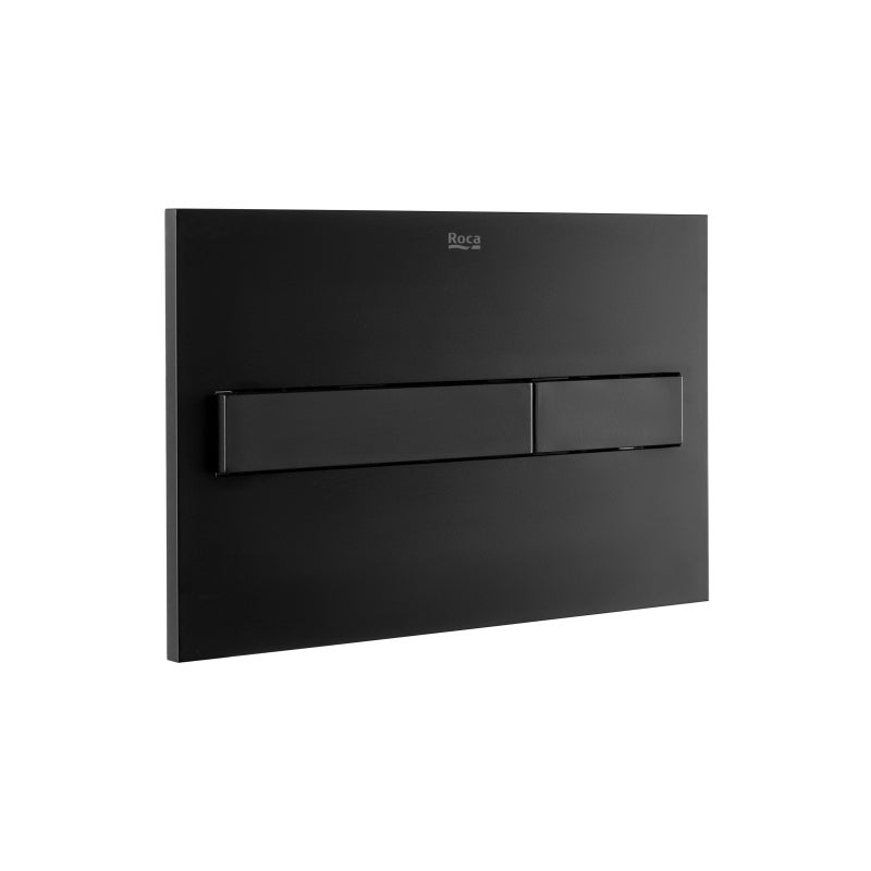 BÂTI SUPPORT ROCA DUPLO PACK CITERNE ENCASTRÉE ET BOUTON PL7 NOIR MAT C/ LE TOILETTE SUSPENDU ROUND SMART 52CM TOR 3 C/ SIÈGE FIN - 3
