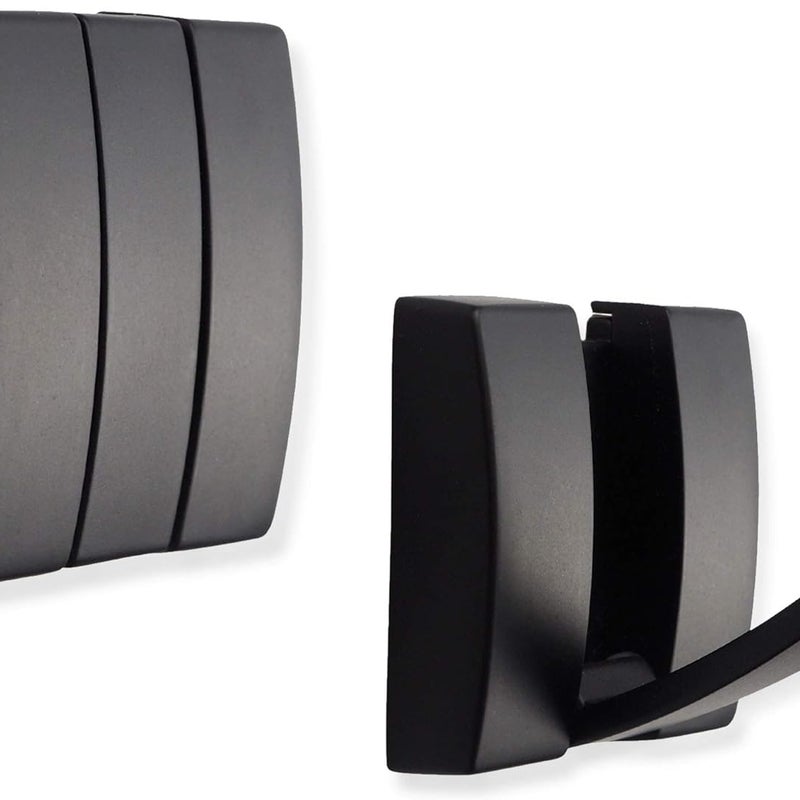 Składane wieszaki na ubrania – wytrzymałe aluminiowe wieszaki ścienne – chowane haki do wieszania płaszczy, szalików, czapek, toreb, ręczników