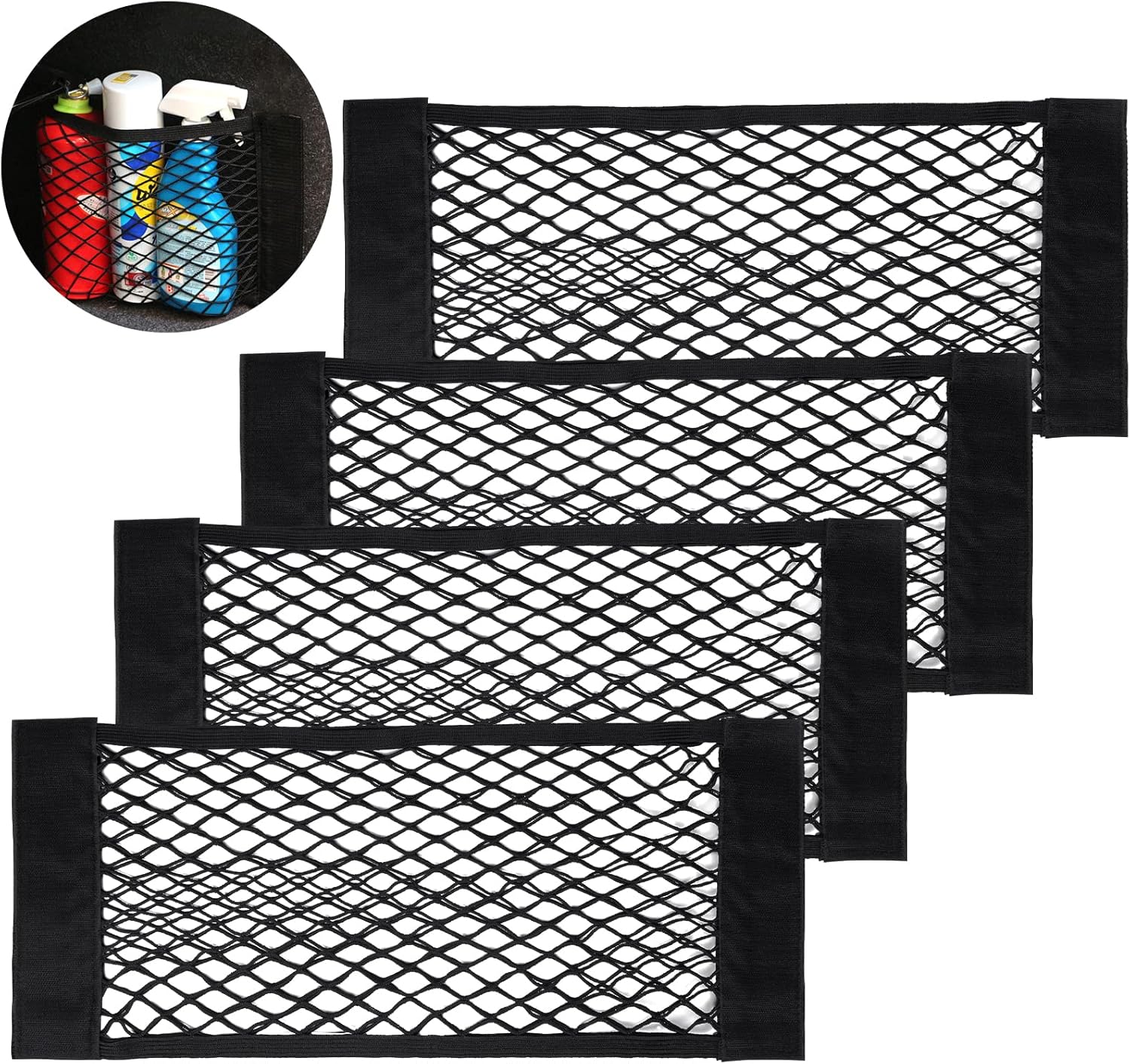 Filet de rangement, (Lot de 4) Filet de rangement, Filet de rangement ...