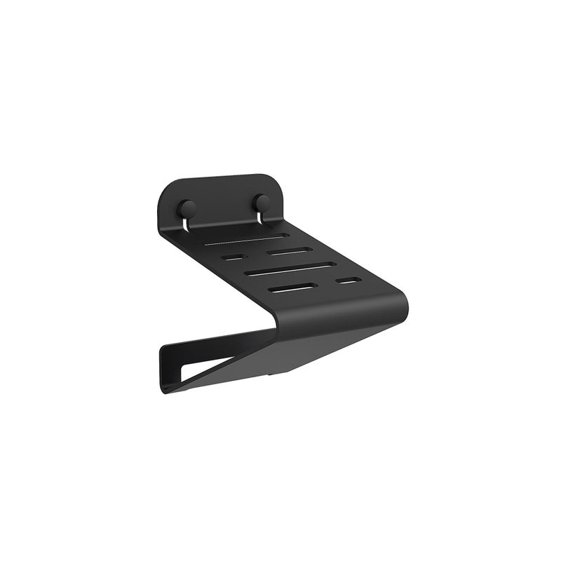 Podpórka pod prysznic Quick czarna 10x14.1x13.2 cm