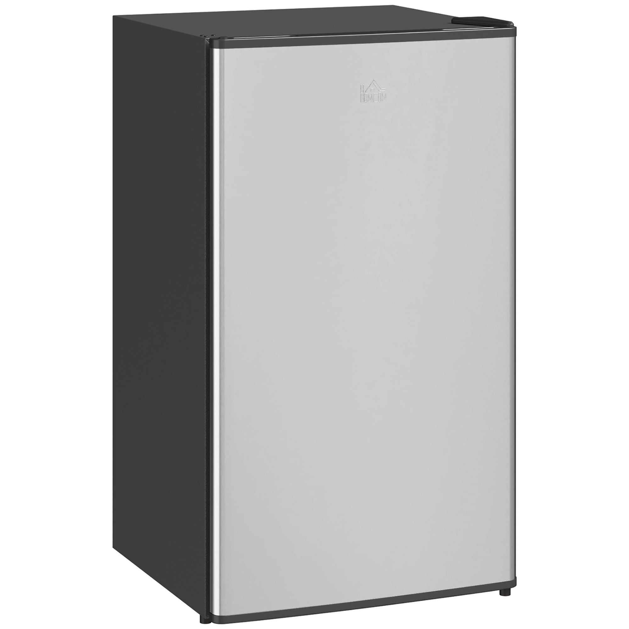 Petit frigo noir 91L, porte simple, compact silencieux, classe E — free download