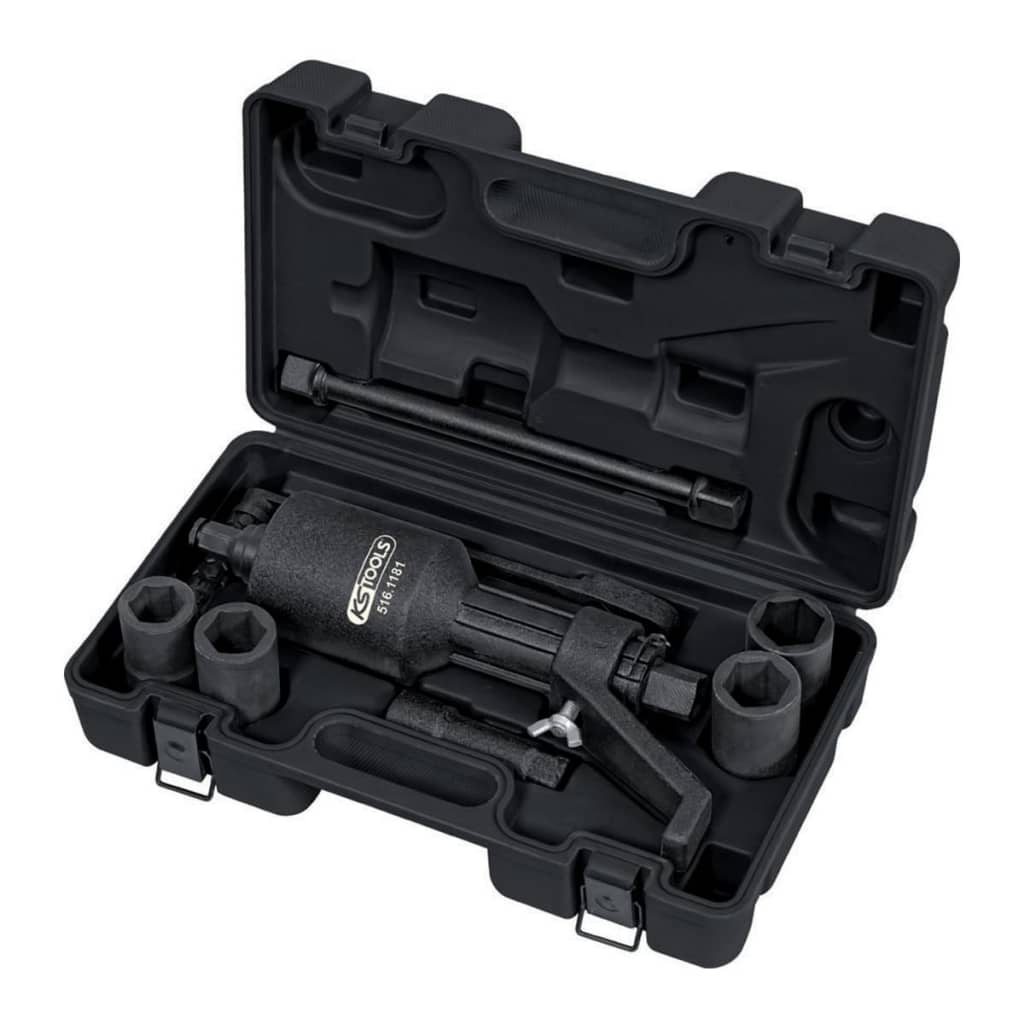 KS Tools 516.1180 Assortimento Con Moltiplicatore Di Forza, 7 pz.