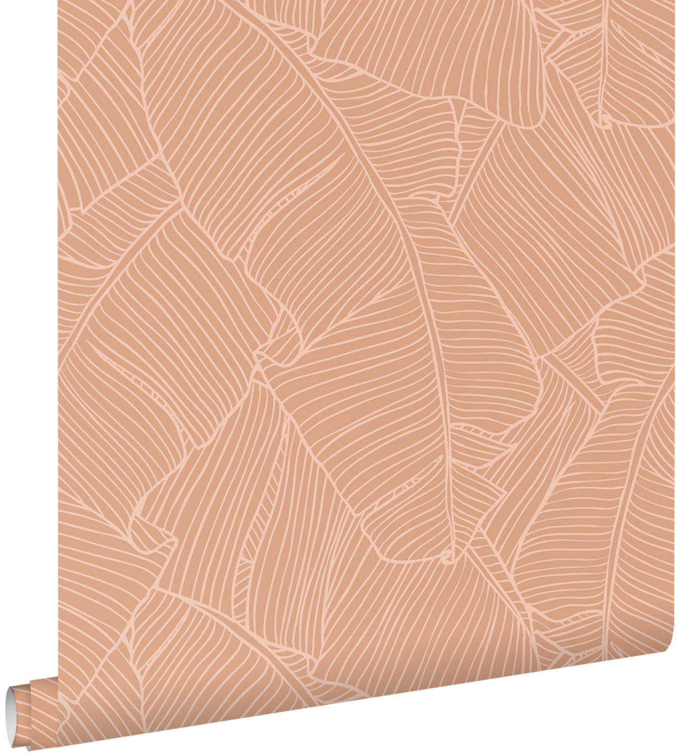 Tapeta przejrzeć terakoty różowej - 50 x 900 cm - ESTAHOME