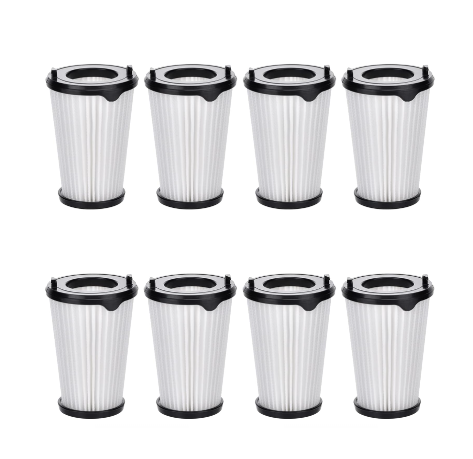 Zestaw 8 filtrów CX7 do AEG CX7 CX7-2 - Do odkurzacza AEF150 Ergorapido - Filtr zamienny do AEG CX7 wszystkich modeli CX7-2