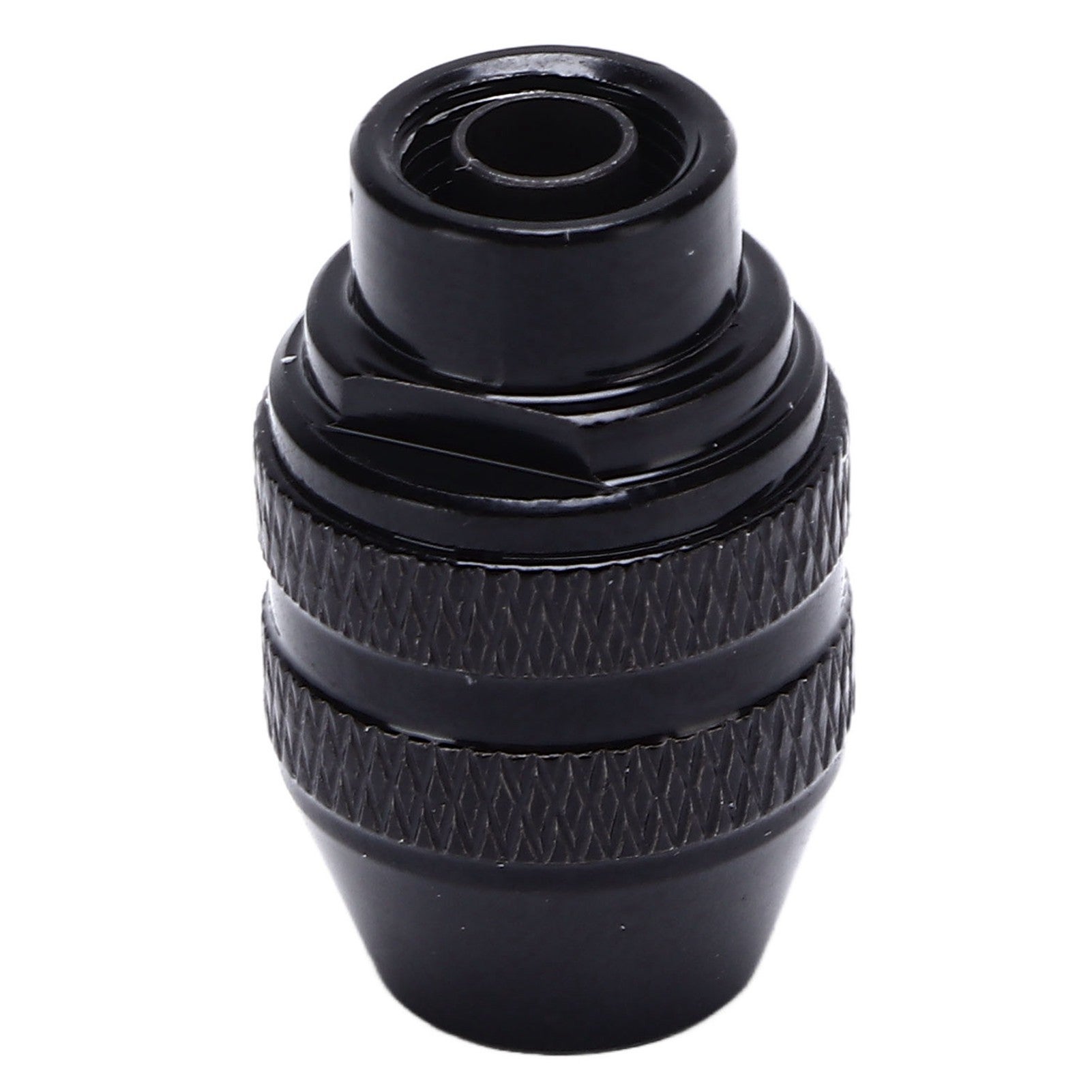 Uchwyt wiertarski bezkluczykowy 0,3-3,2 mm, 3-szczękowy, szybkozmienny, ze stopu aluminium, do narzędzi DREMEL