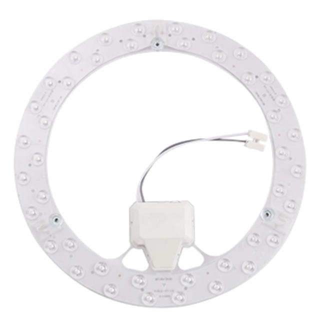 MAKA Circolina LED Universale per Plafoniere con Cambio Temperatura (6500K - 4000K - 3000K), Plafoniera LED con Magnete, Installazione Facile (Switch, 17W