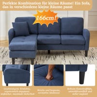 Diseño moderno, muebles tapizados, sofá de 3 plazas, sofá esquinero en forma de L con reposapiés Diseño moderno, muebles tapizados, sofá de 3 plazas, sofá esquinero en forma de L con reposapiés