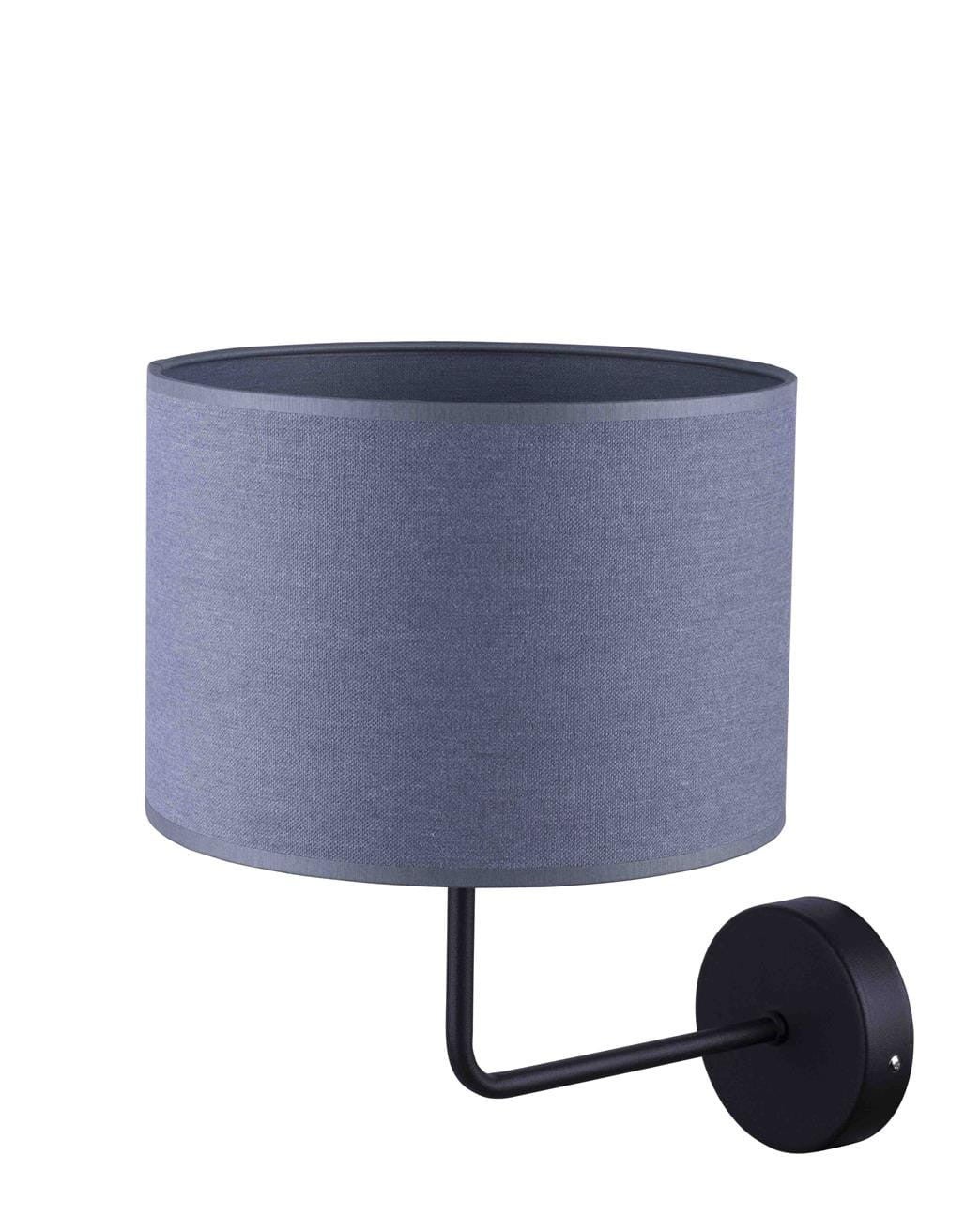 Kinkiet ścienny Alice szaro-czarny 1xE27x60W wym: 30 x 23 x 26 cm tkanina IP20 Nowodvorski Lighting