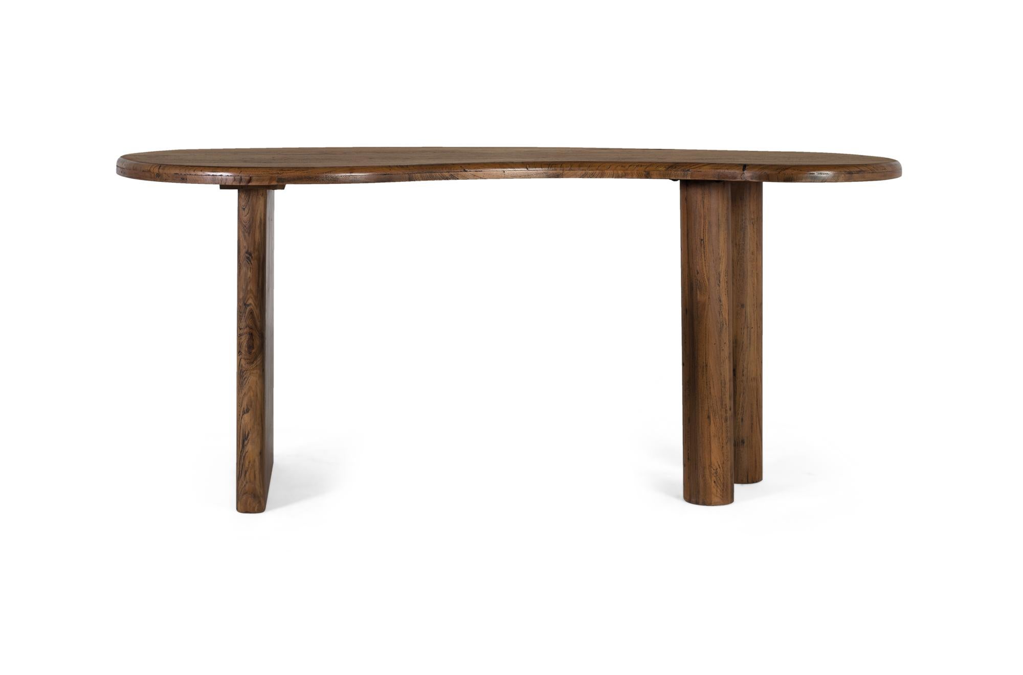 Tavolo da pranzo in stile rustico in legno di teak Leroy Merlin