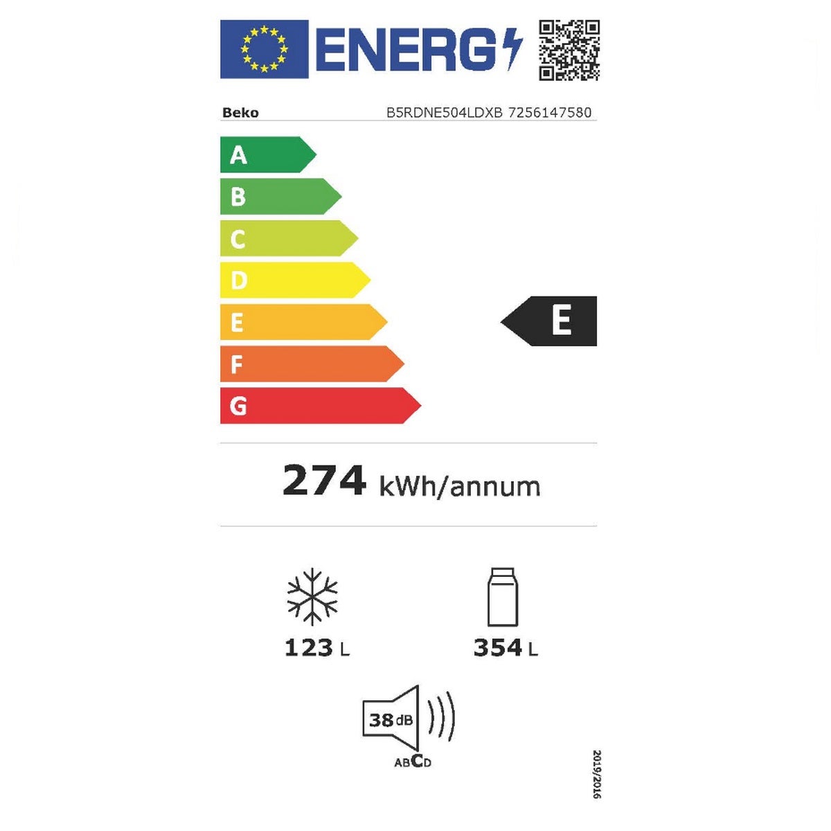 Frigider Beko B5RDNE504LDXB | 506L, No Frost, HarvestFresh