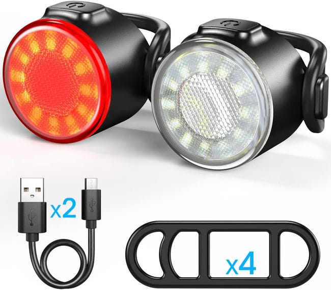 CYCLAMI phare de vélo 2000Lumens étanche batterie externe lampe de poche USB Rechargeable vtt vélo de route cyclisme sécurité avant lampe  18