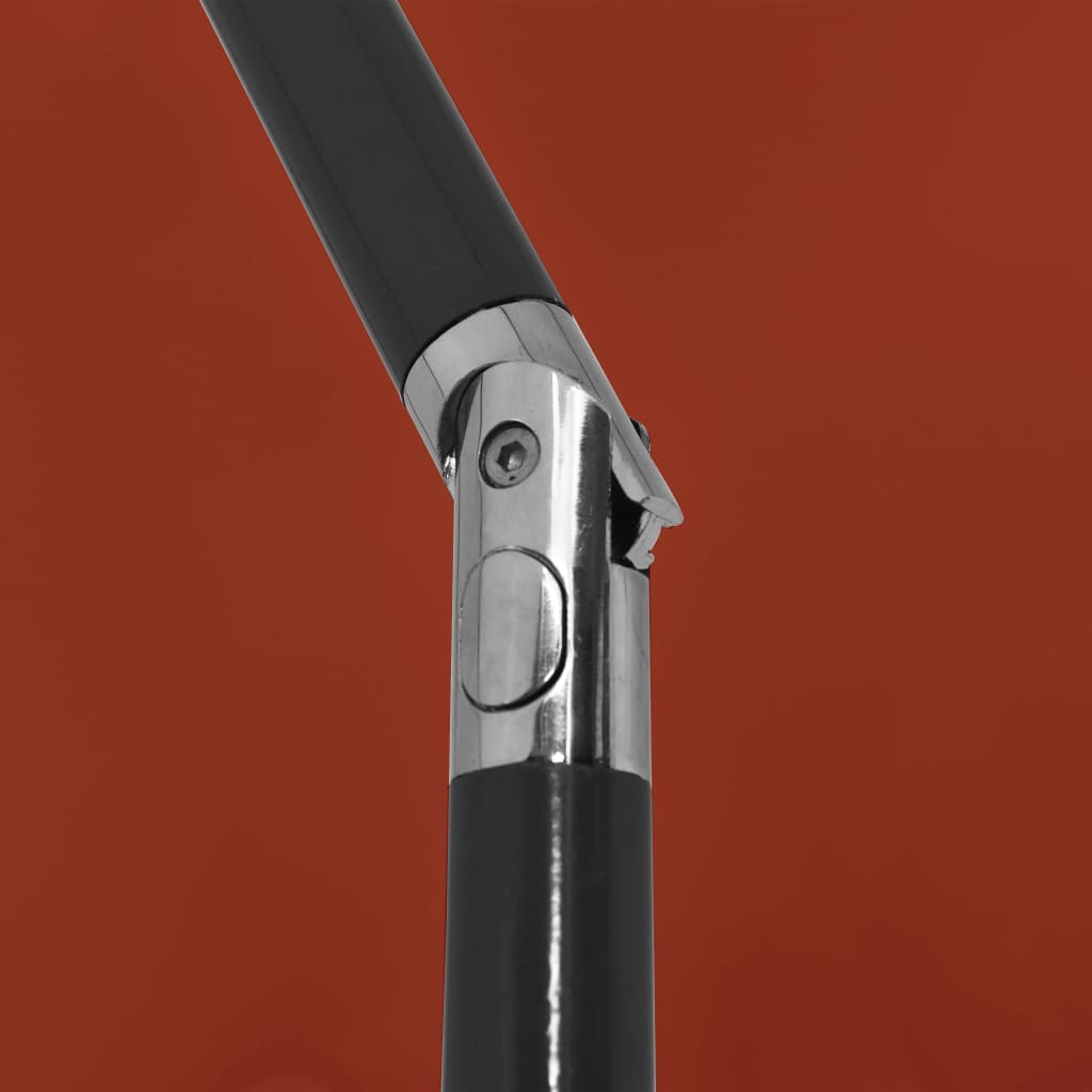 Parasol de plage Terre cuite 200x125 cm - 3