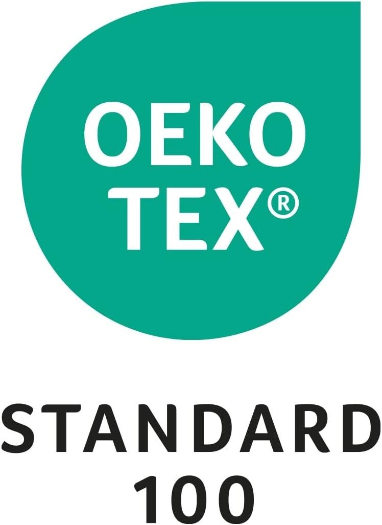 Housse de couette 2 personnes 240 x 220 cm uni 57 fils lina Noir - 5