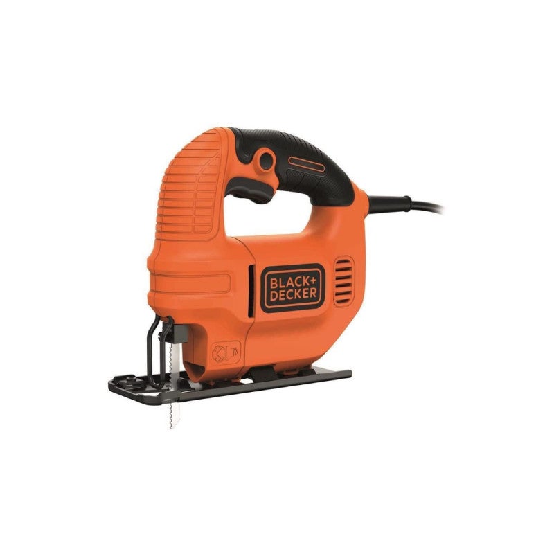 BLACK+DECKER Seghetto alternativo 400W. Sistema di inclinazione per tagli a 45°. 230 V. KS501-QS