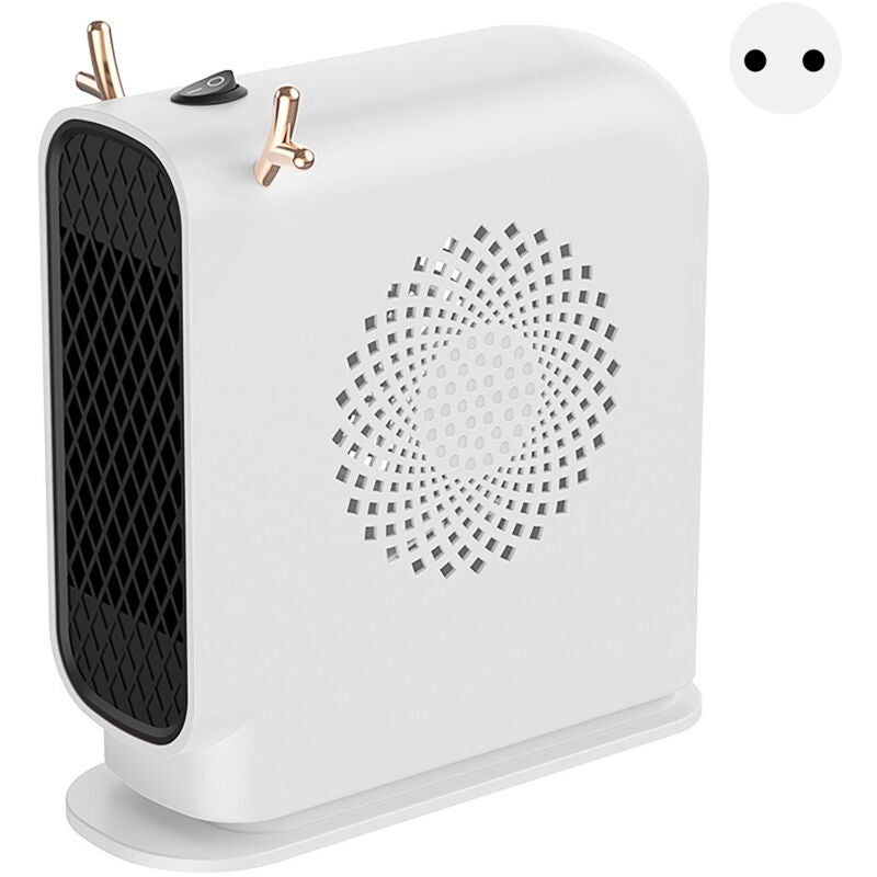 Szybki grzejnik elektryczny - Wielofunkcyjny - Przenośny - Odpowiedni do domu, biura i na zimę - Biały