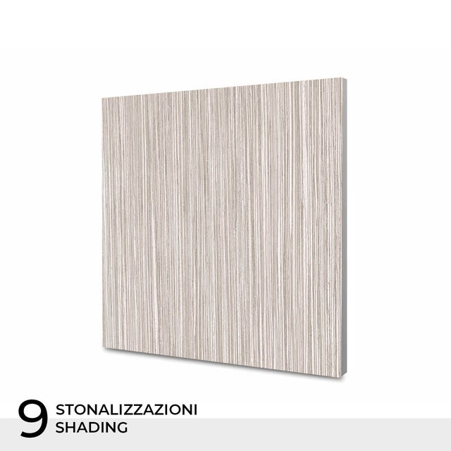 Pannello per Controsoffitto 60x60 cm Decorato Sky-Tile Eucalipto Sbiancato - in Fibra di Roccia - Euroclasse A1 - Prezzo a pannello