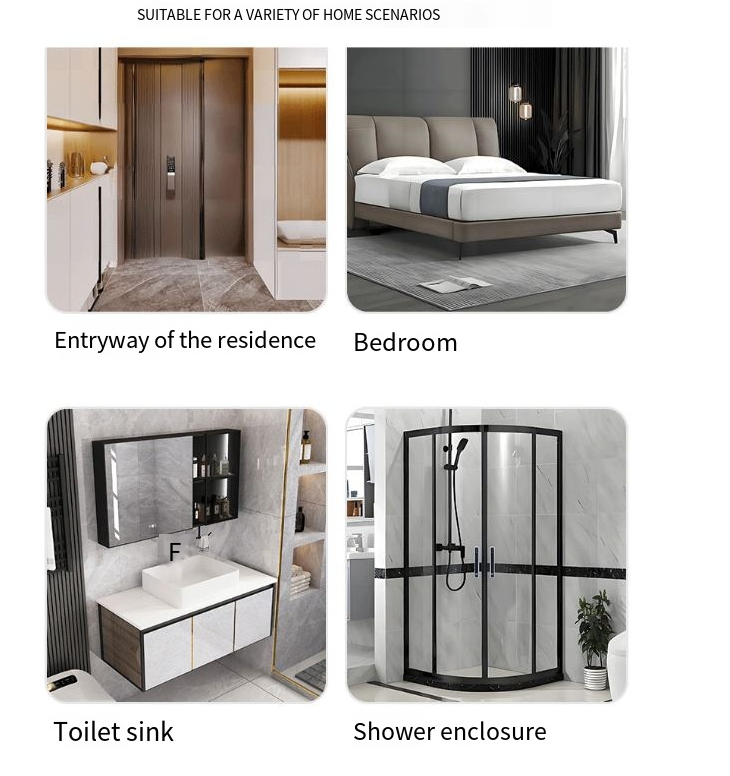 60*40cm Tapis de bain, joli tapis de douche, très absorbant, antidérapant, convient aux baignoires, salles de douche et salles de bains - 4