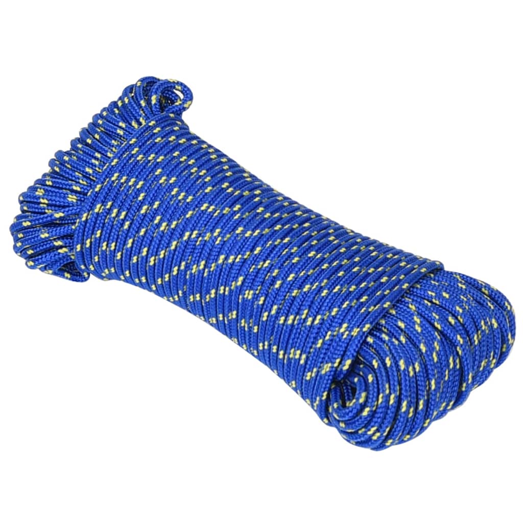 Corda | Cordão de 4 mm 50 m polipropileno azul CFW29317 - 2