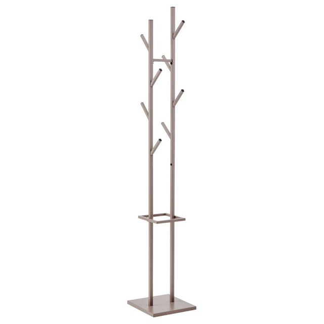 Set Appendiabiti 50 pz Antiscivolo Bianchi in Legno Massello