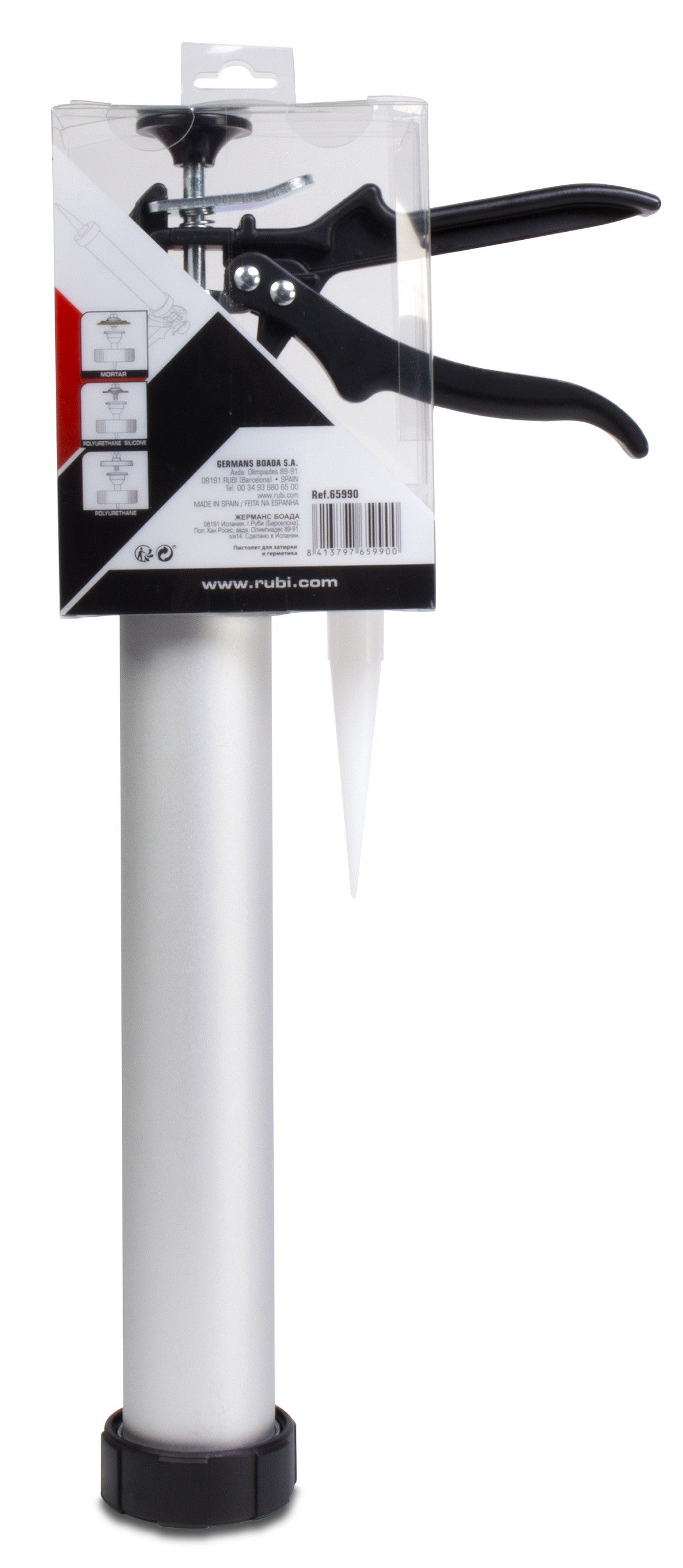 Applicateur mortier manuel a joints RUBI - 2