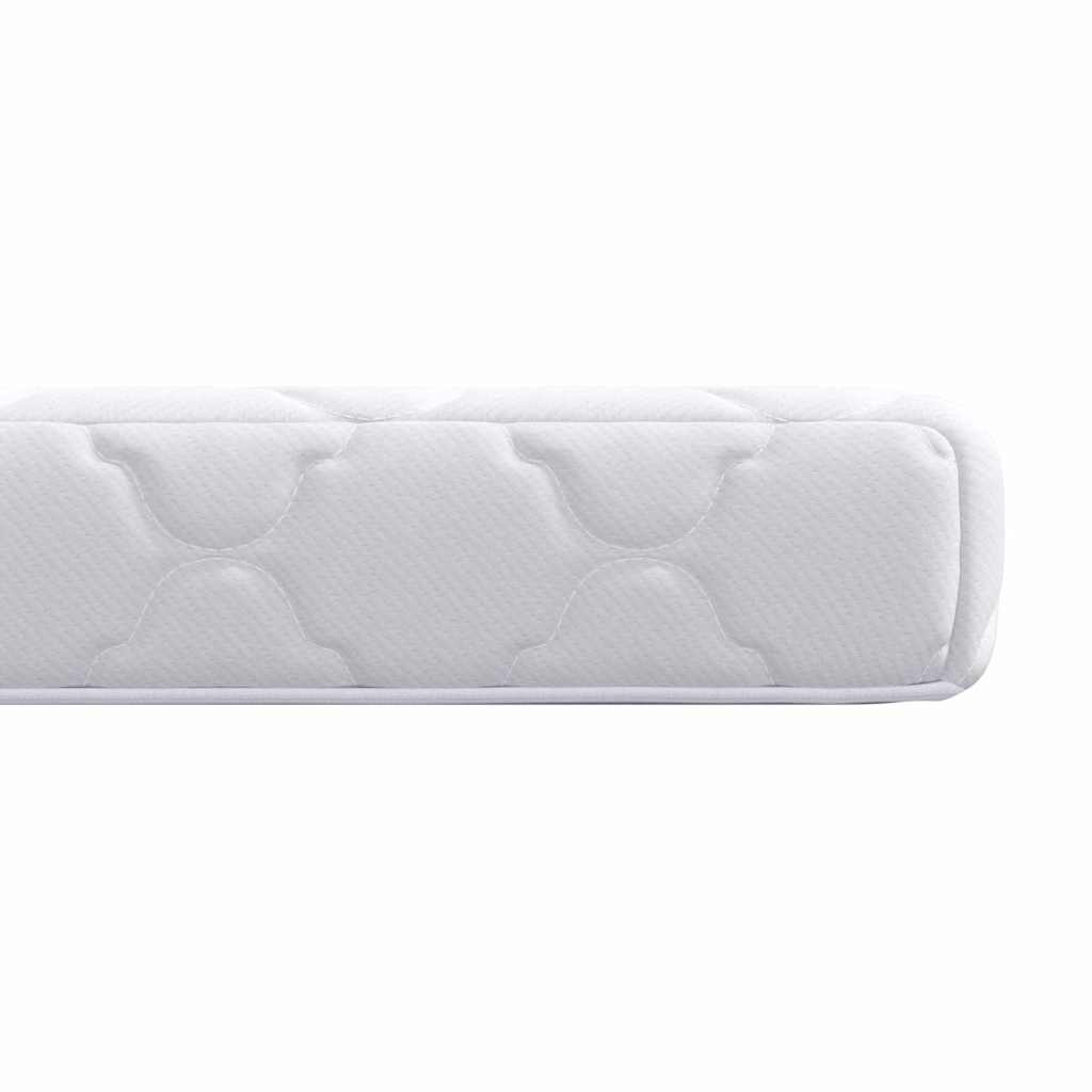 Matelas blanc 100 x 200 cm tissu jacquard - 6