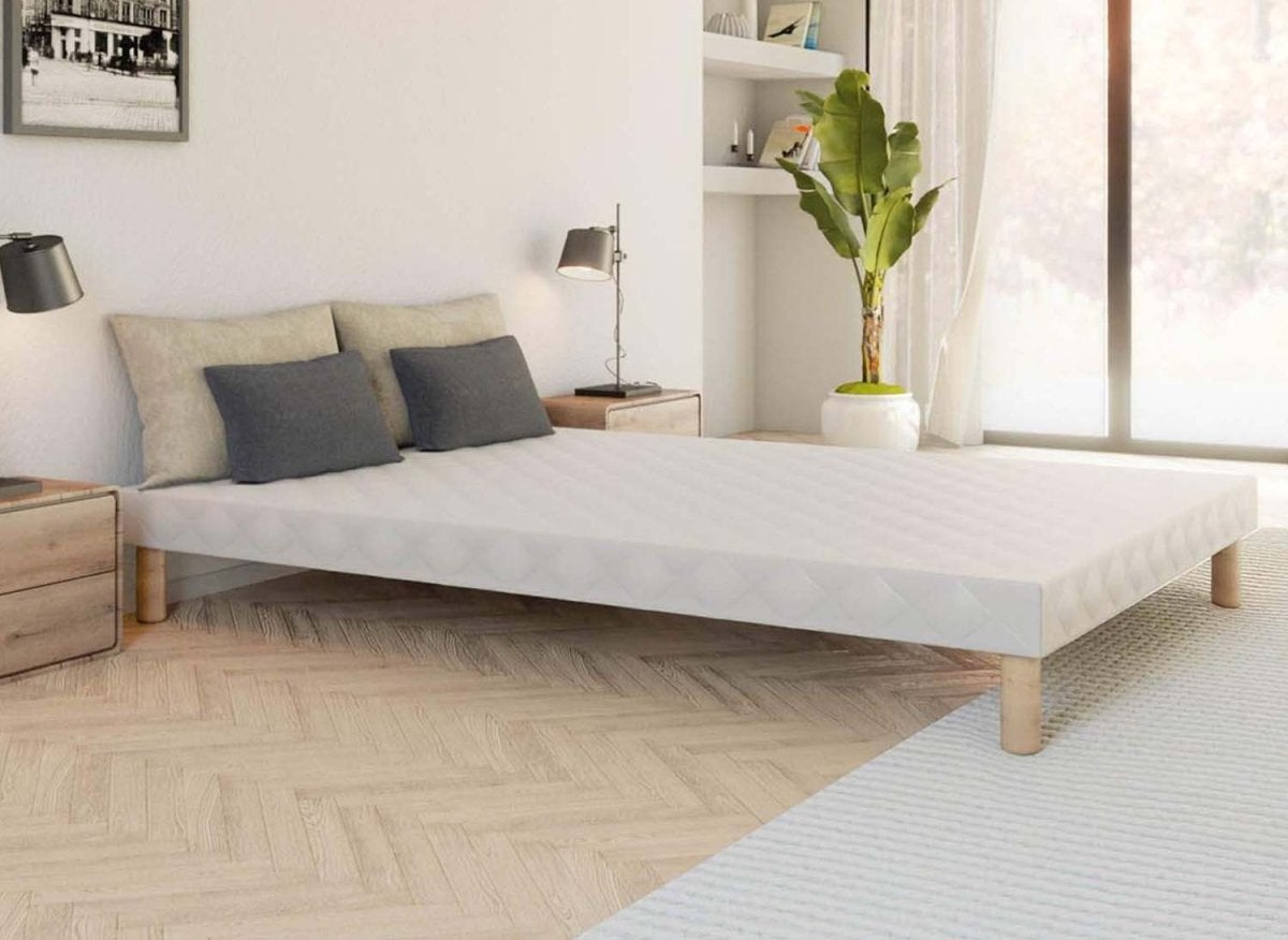 sommier-tapissier-140-x-190-cm-4-pieds-leroy-merlin