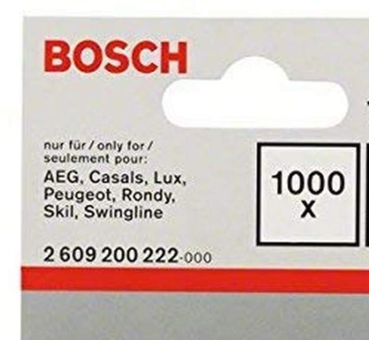 Bosch płaskie zszywki druciane Typ 54, 12,9 x 1,25 x 14 mm -2609200222 - 3