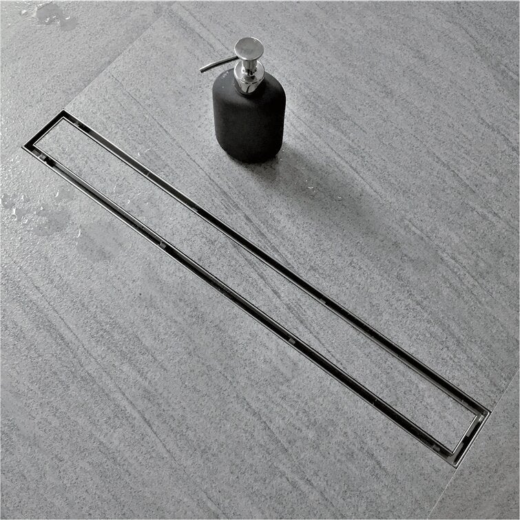 Caniveau de douche italienne reversible chromée / à carreler 60 centimètres NOYON & THIEBAULT - 8