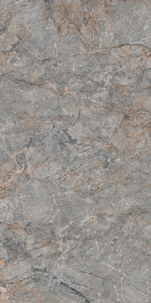 Carrelage sol / mur effet marbre gris PETRAVIA GREY l.60 x L.120 cm Mat LIMCARO - 6
