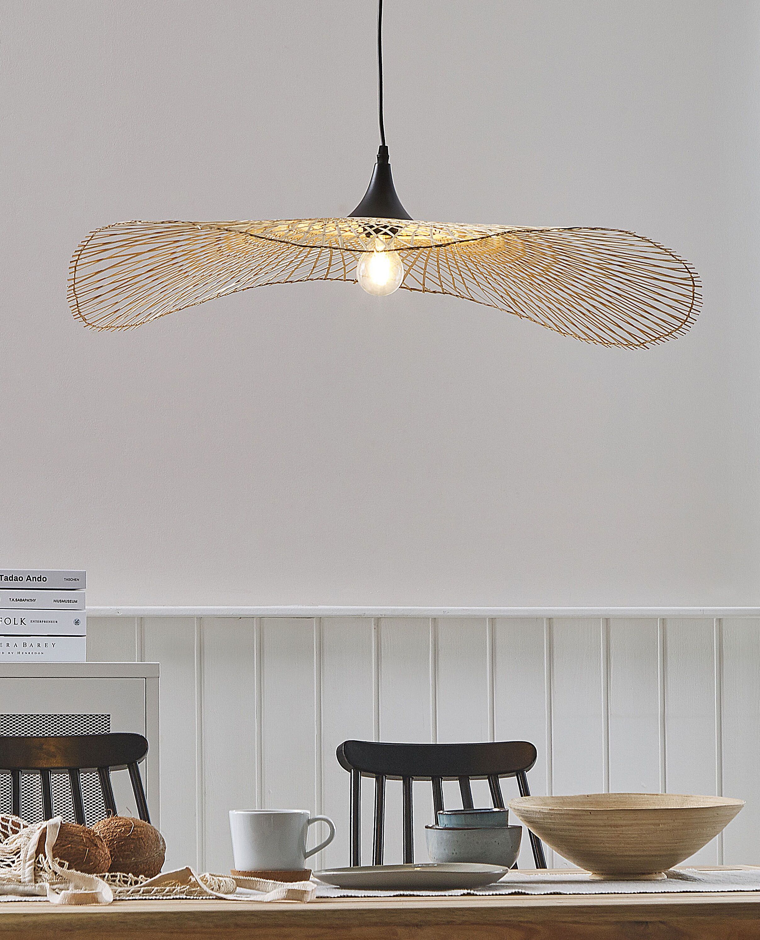 Lampadario FLOYD Legno di bambù Marrone chiaro - 2