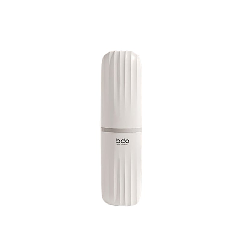Portaspazzolino da viaggio, con coperchio per spazzolino da denti, contenitore spesso per spazzolino da denti, per viaggi, campeggio, viaggi di lavoro, scuola