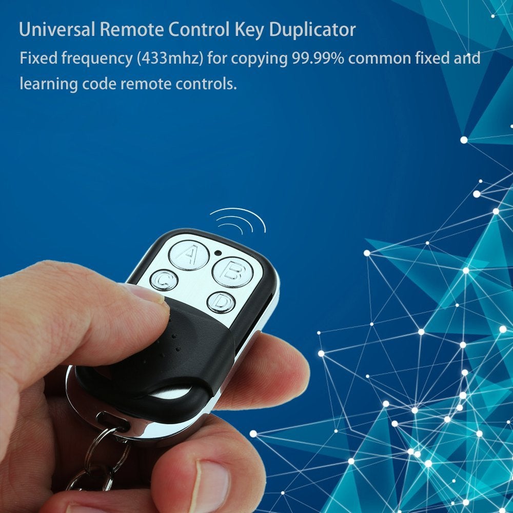 Copieur de code universel / porte de garage télécommandée 433 MHz 1 paquet - 6