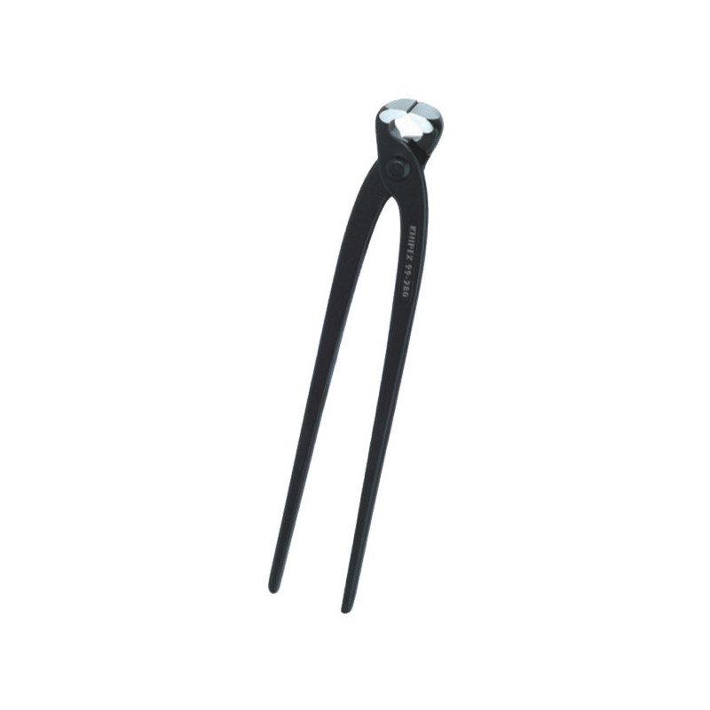Monierzange L.220mm pol.czarna atrament.KNIPEX