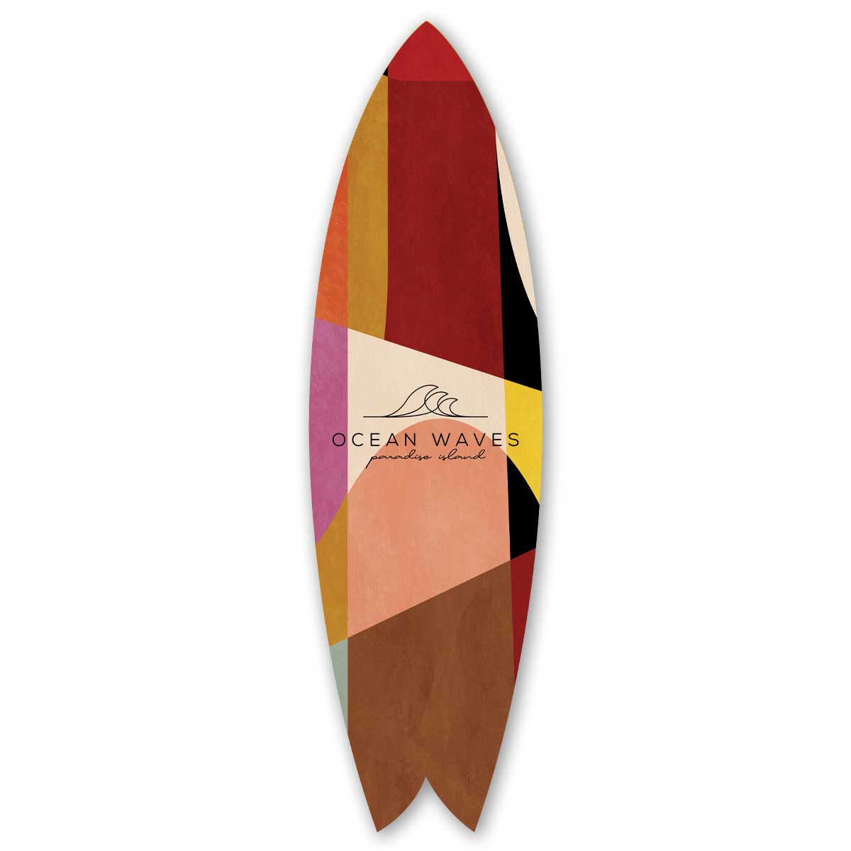 Planche de surf décorative Pop Color - 40x140cm - 2